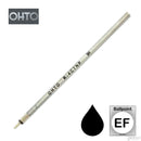 Ohto R-4C7NP Needlepoint D1 Ballpoint Refill, 0.7mm, Black