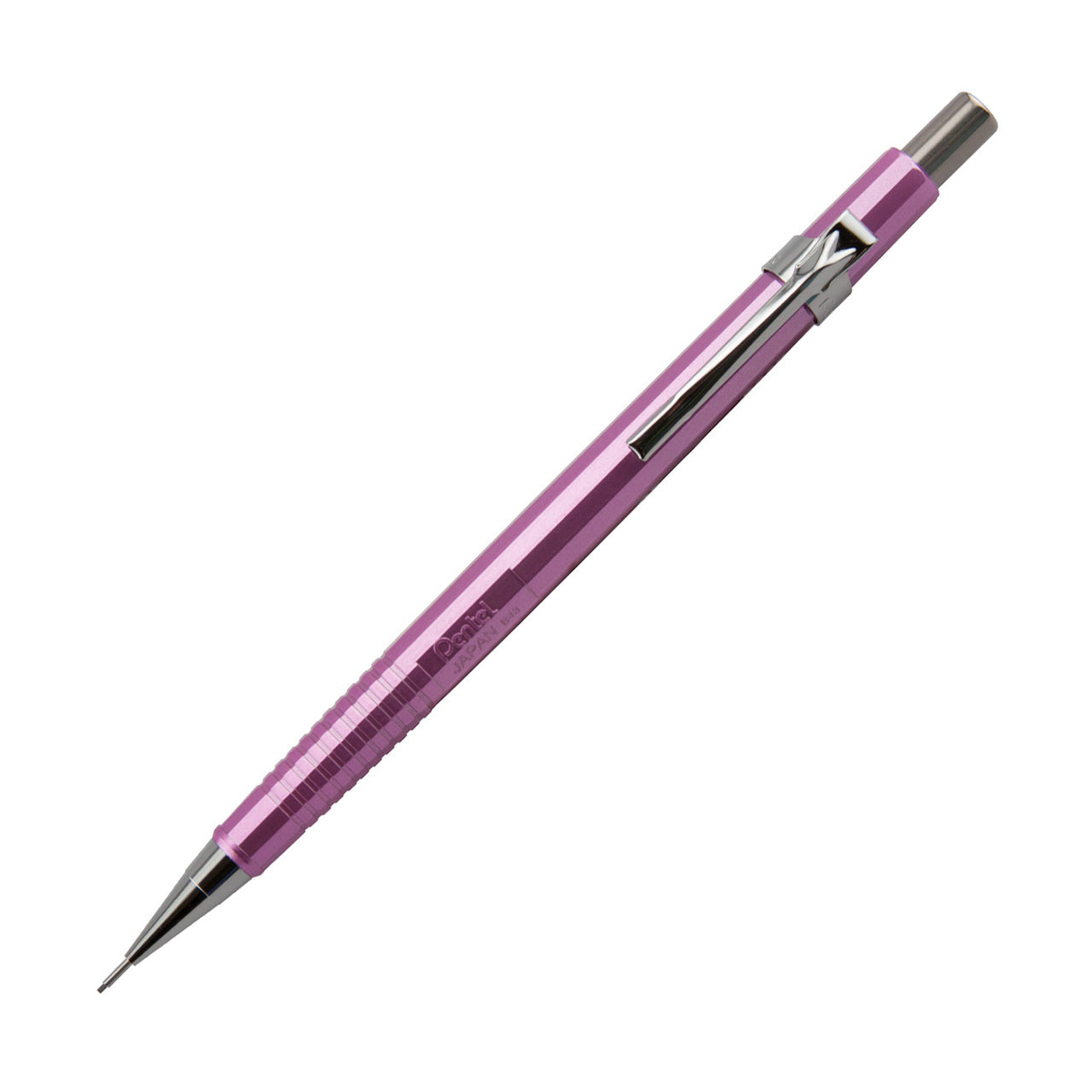 ペンテル7 pentel7 pentelsharp7 Pentel Sharp P207MP1 Mechanical Pencil, Metallic Rose Pink, 0.7 mm