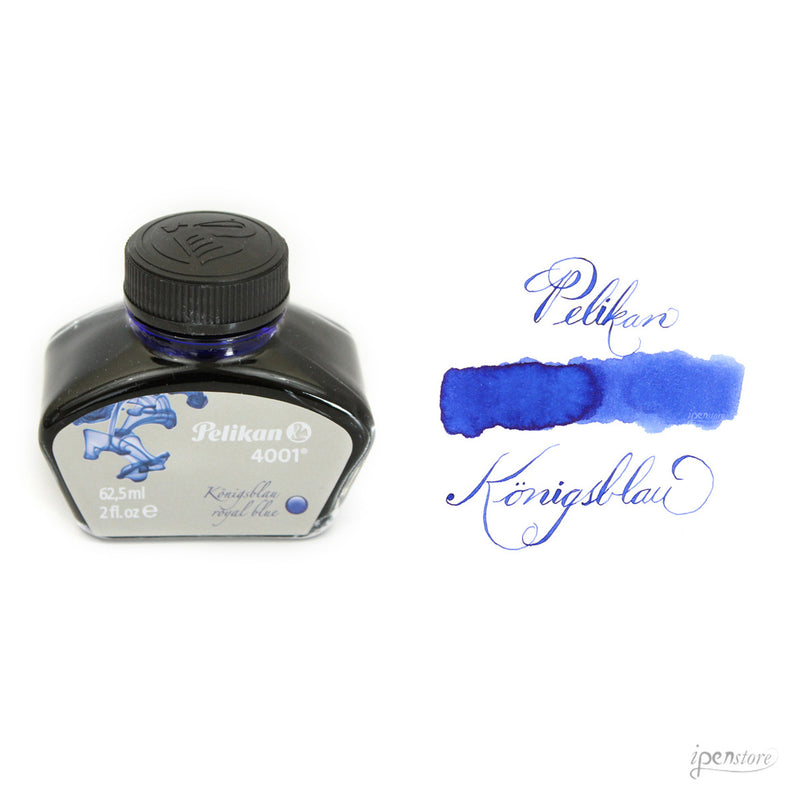 Pelikan 62.5 ml Bottle 4001 Fountain Pen Ink, Royal Blue
