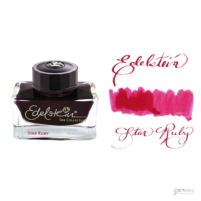 Pelikan Edelstein 50 ml Bottle Fountain Pen Ink, Star Ruby Red