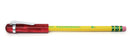 Rosetta Pencil Cap with Clip, Red Marble