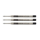 Pk/3 Retro 51 REF71-B Easy Flow Parker-Style Ballpoint Refills, Black