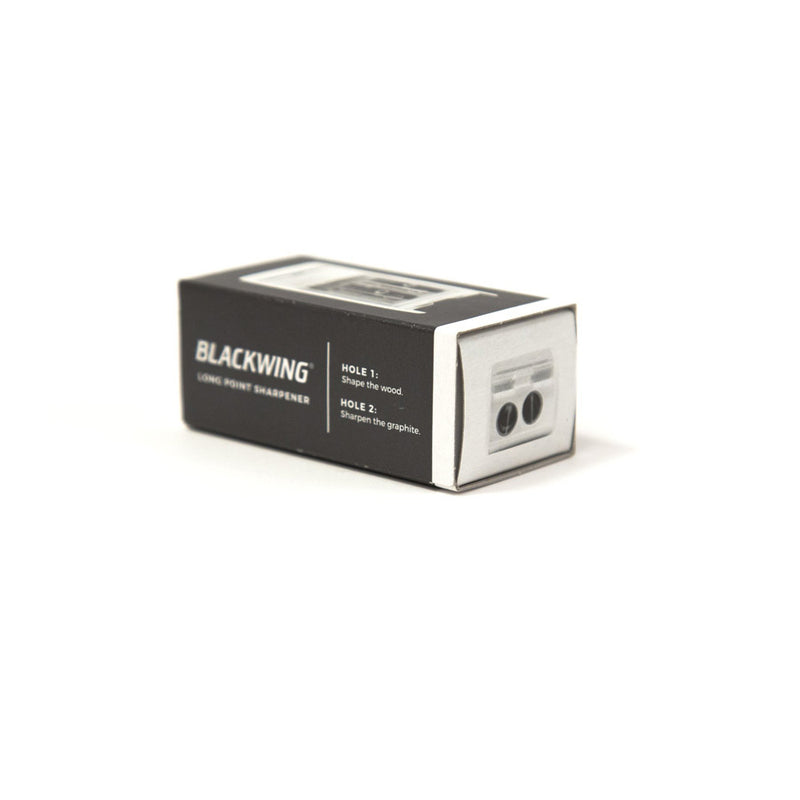 Blackwing Long Point Two-Step Pencil Sharpener, White