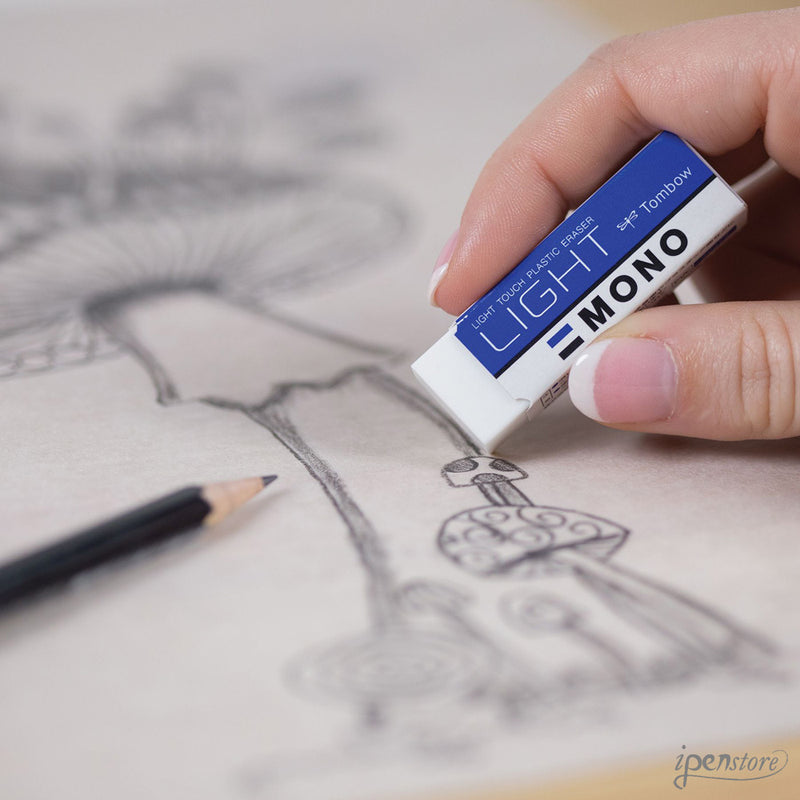 Tombow MONO Light Touch Eraser - White