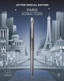 Parker Jotter Global Icons Special Edition Ballpoint Pen, Paris, Grey