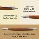 Lamy 2000 Ballpoint Pen, Taxus (Yew)