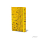 Stifflex Mrs Crocodile Series Pocket Notebook, A6-3.5"x5.5" Lined, Yellow