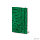 Stifflex Mrs Crocodile Series Pocket Notebook, A6-3.5"x5.5" Lined, Green