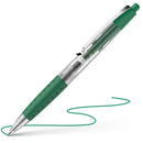 Schneider Gelion 1 Retractable Gel Ink Pen, Green