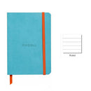 Rhodia Webnotebook A6 - 4" x 5.75" Lined, Turquoise, Soft Cover