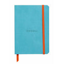 Rhodia Webnotebook A6 - 4" x 5.75" Dot Grid, Turquoise, Soft Cover