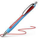Schneider Slider Rave Retractable Viscoglide Ballpoint Pen, Red XB
