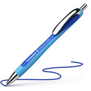 Schneider Slider Rave Retractable Viscoglide Ballpoint Pen, Blue XB