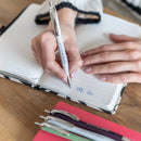 Pk/4 Schneider Slider Rave Retractable Ballpoint Pens, Trend Colors, XB