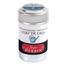 Pk/6 J. Herbin Fountain Pen Ink Cartridges, Vert de Gris