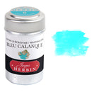 Pk/6 J. Herbin Fountain Pen Ink Cartridges, Bleu Calanque