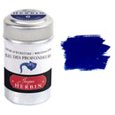 Pk/6 J. Herbin Fountain Pen Ink Cartridges, Bleu des Profondeurs