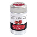 Pk/6 J. Herbin Fountain Pen Ink Cartridges, Rouge Grenat