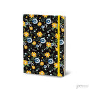 Stifflex Flora Series Pocket Notebook, A6-3.5"x5.5" Lined, Jasmine