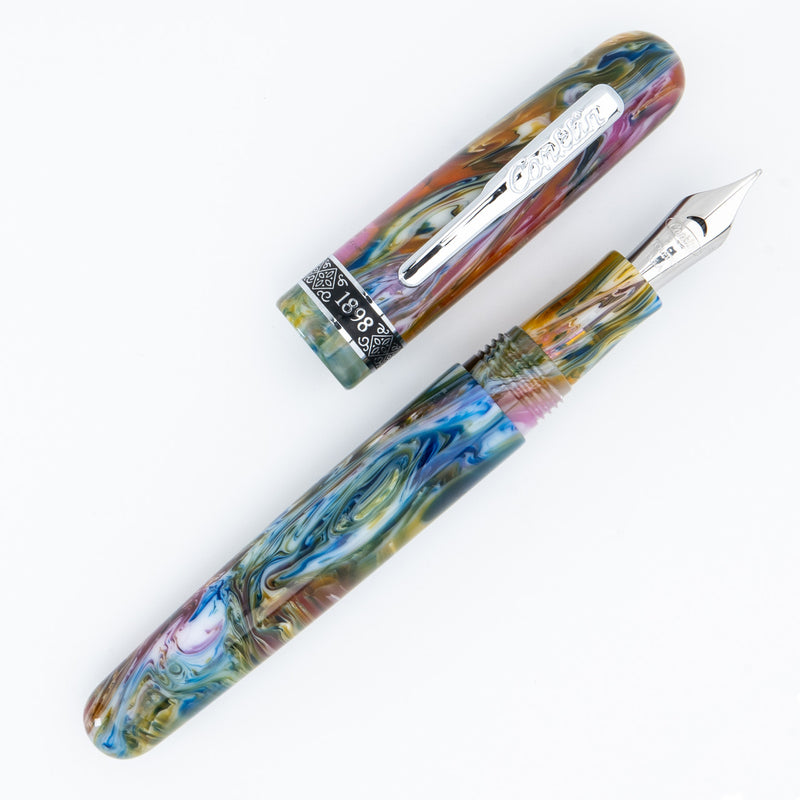 Conklin 1898 Fountain Pen, Misto Resin Green