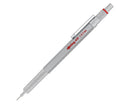 Rotring 600 Series Knurled Grip 0.5 mm Mechanical Pencil, Silver