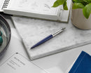 Parker Jotter Metal Ballpoint Pen, Royal Blue
