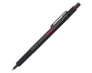 Rotring 600 Series Knurled Grip Ballpoint Pen, Black