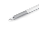 Rotring 600 Series Knurled Grip Ballpoint Pen, Silver