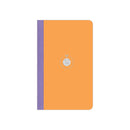 Flexbook Global Smartbook Pocket Notebook, A6-3.54"x5.51" Lined, Orange