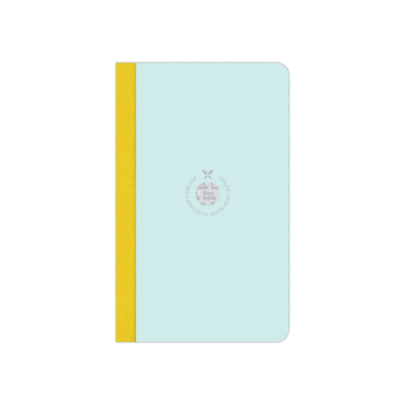 Flexbook Global Smartbook Pocket Notebook, A6-3.54"x5.51" Lined, Sky Blue