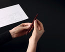 Rotring 600 Series Knurled Grip Ballpoint Pen, Chocolate Truffle