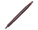 Rotring 600 Series Knurled Grip Ballpoint Pen, Chocolate Truffle