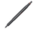 Rotring 600 Series Knurled Grip Ballpoint Pen, Darkstone