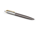 Parker Jotter Ballpoint Pen, Grey Lacquer, Gold Trim