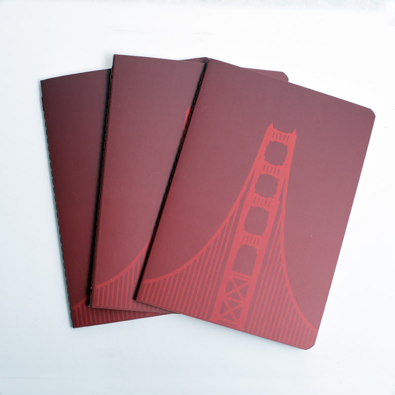 Pk/3 Blackwing Volume 746 Memo Book, Golden Gate Bridge