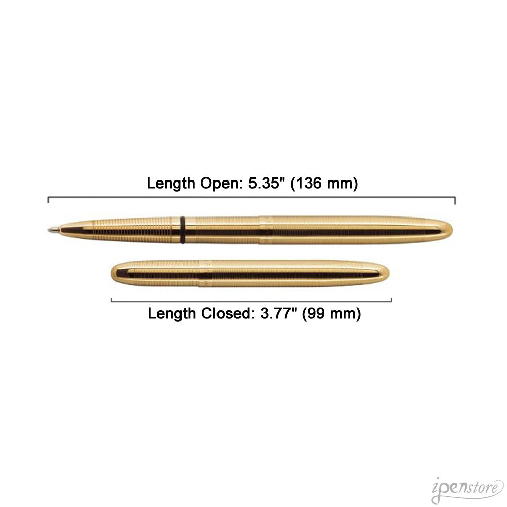 Fisher Bullet Space Pen #400G, Lacquered Brass