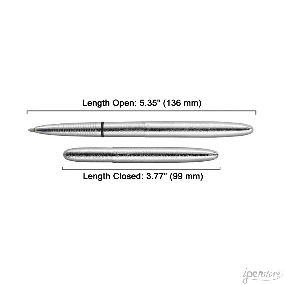 Fisher Bullet Space Pen #400BRC, Brushed Chrome