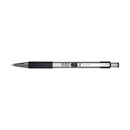 Pk/2 Zebra G-301 Metal Barrel Retractable Gel Pens, Black