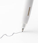 Pack/2 Zebra bLen Retractable Gel Pens, Black Ink, White Barrel