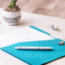 Pack/2 Zebra bLen Retractable Gel Pens, Black Ink, White Barrel