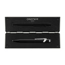 Caran d'Ache 849 Roller Pen, Black, with Slimpack