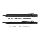 Caran d'Ache 849 XL Premium Collection Ballpoint Pen, "Black Code"