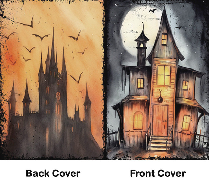 Rosetta Notes Pocket Notebook, 3.5"x5.5", Haunted Mansion