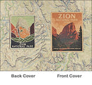 Rosetta Notes Pocket Notebook, 3.5"x5.5", Zion NP