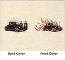 Rosetta Notes Pocket Notebook, 3.5"x5.5", Vintage Hot Rod