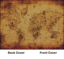 Rosetta Notes Pocket Notebook, 3.5"x5.5", Ancient World Map