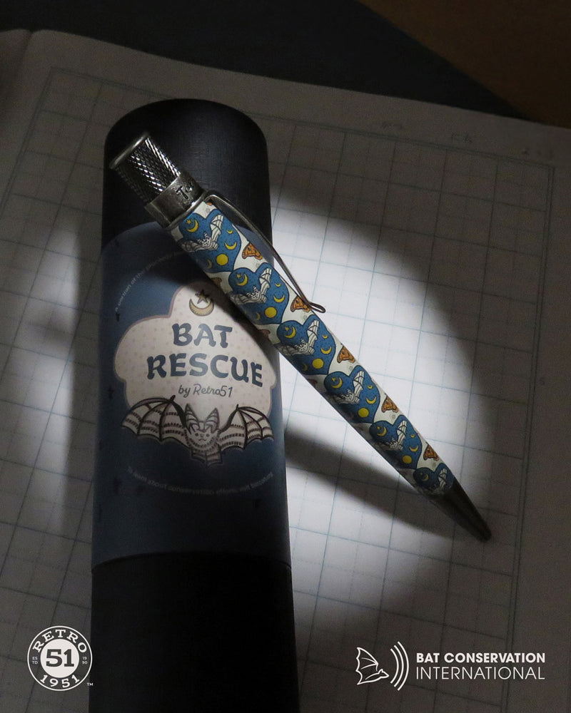 Retro 51 Tornado Ballpoint Pen, Bat Rescue