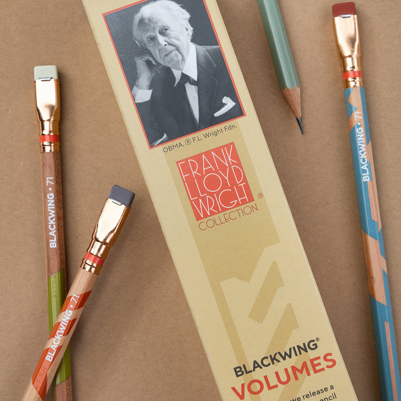 Bx/12 Blackwing Pencils, Ltd Edition, Volume 71, Frank Lloyd Wright