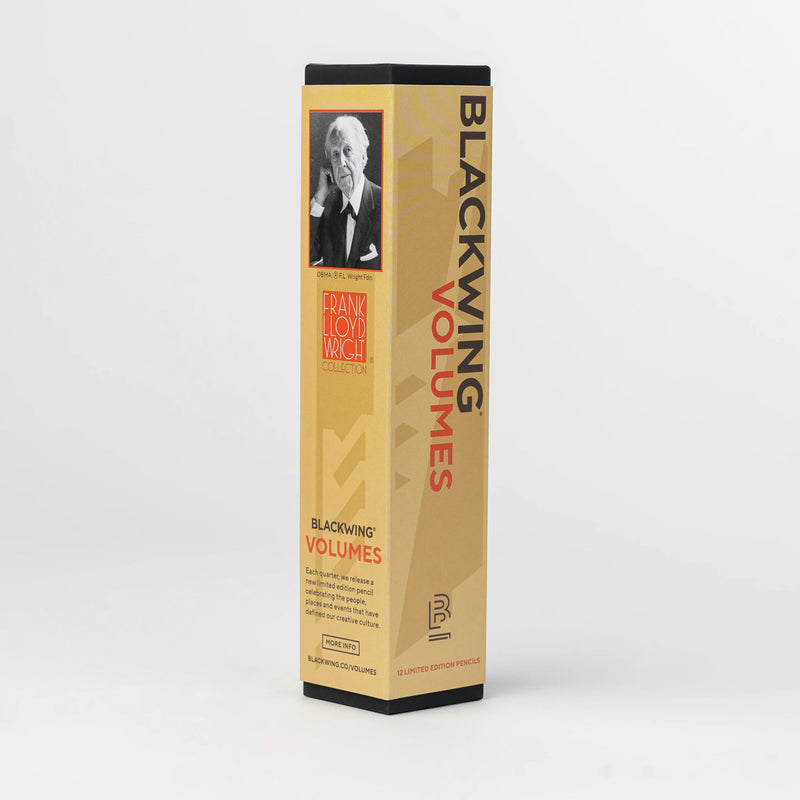 Bx/12 Blackwing Pencils, Ltd Edition, Volume 71, Frank Lloyd Wright