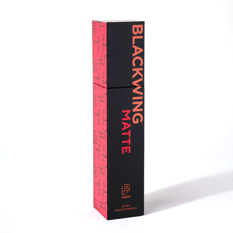 Bx/12 Blackwing Pencils, Matte Red Barrel, Soft & Smooth